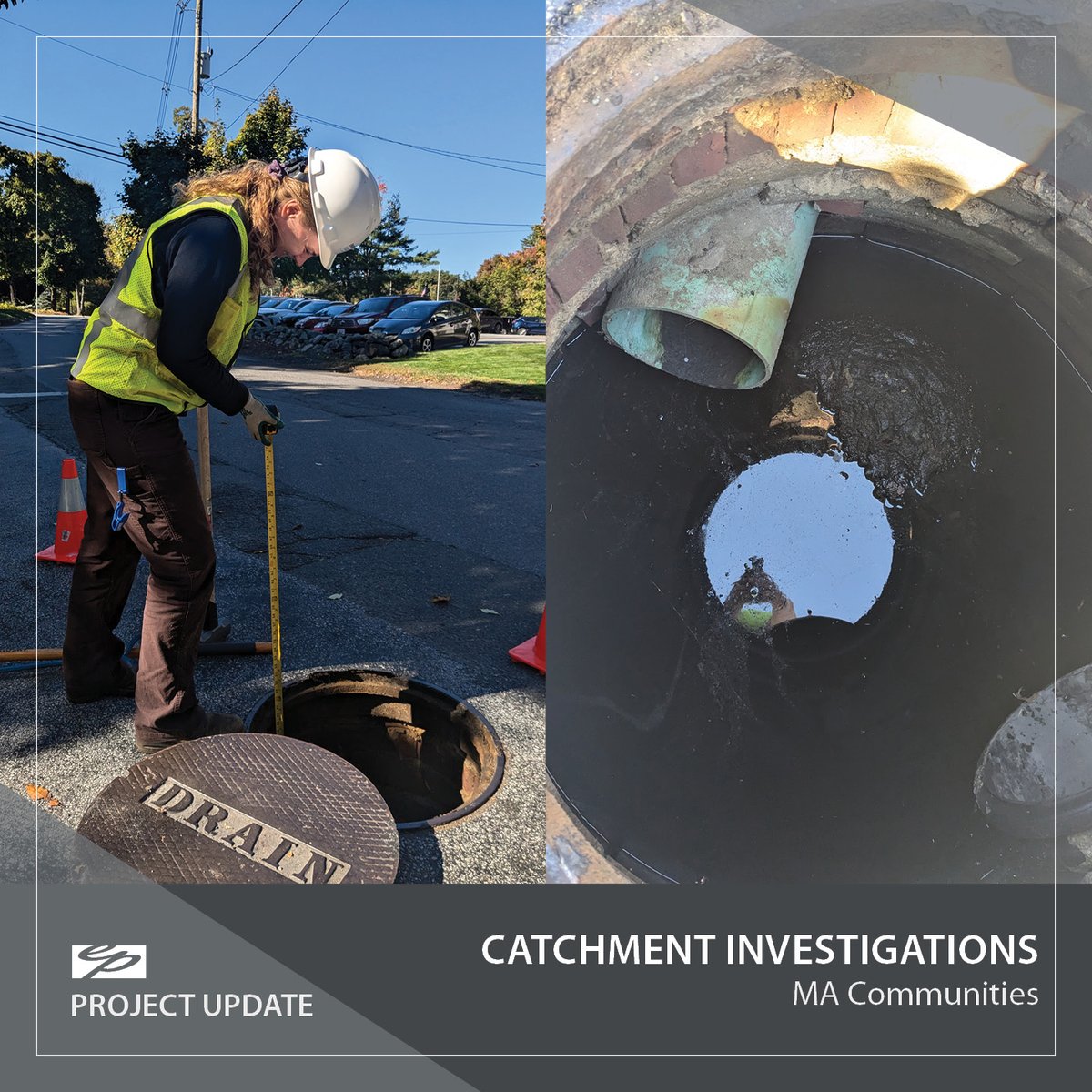 EnvPartners's tweet photo. EP/Apex is currently assisting several municipalities w. Catchment Investigations of their drainage systems as part of their IDDE Programs. We enjoy working with our clients to improve &amp; manage their stormwater systems &amp; to identify &amp; remove any illicit connections along the way! https://t.co/ax1h6KSybi