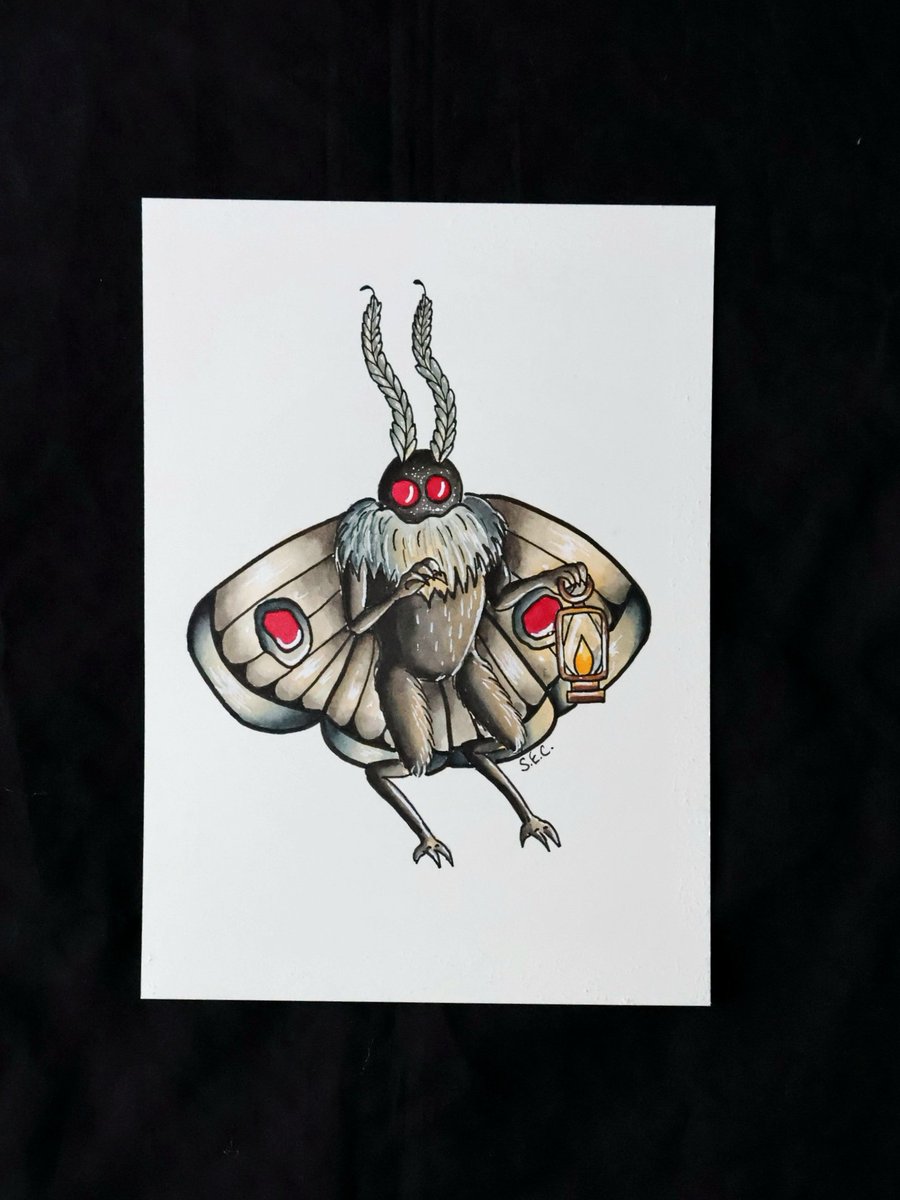 secobble's tweet photo. #artober Day 31: moth! 🕯
#secartober https://t.co/O3vxexCm5g