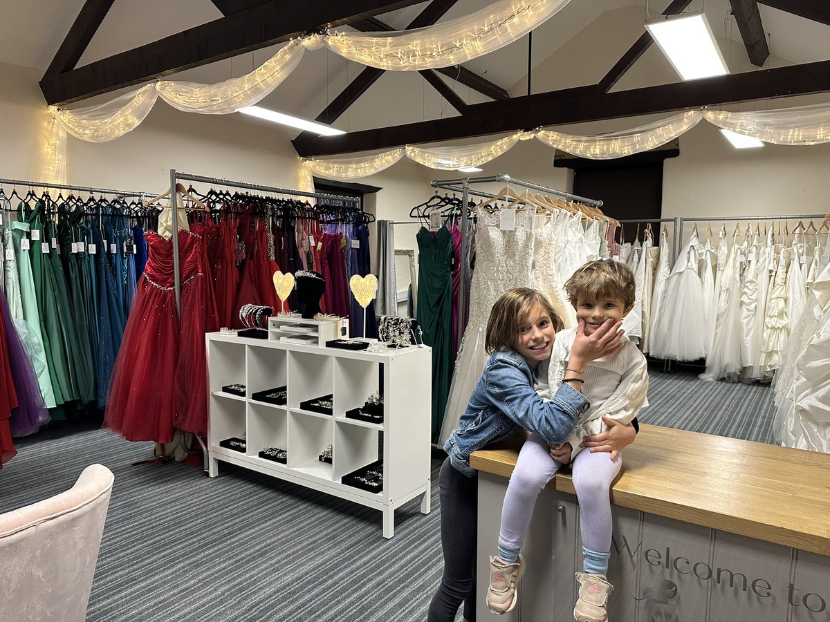 JohnnyMercerUK's tweet photo. So my wonderful wife’s new venture https://t.co/Ps55lNF0vQ opens Saturday morning 10am.. been hard graft getting to this point, but she’s a rock star at this stuff and I’m so proud of her. Bridal, Prom and Evening wear - she’s got it covered. Check her out and pop in from Sat 🥰 https://t.co/cRPWn3NVuc