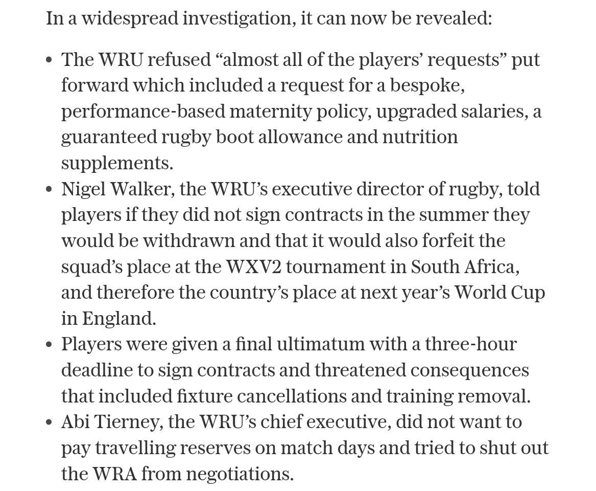 Worst Run Union. No respect for the players representing our country. Awful.
telegraph.co.uk/rugby-union/20…