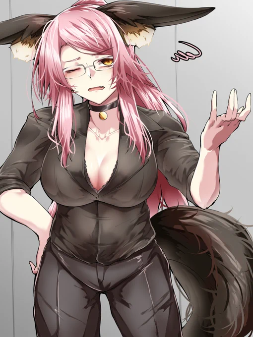闇コヤンスカヤさん(カルデア内勤のすがた)#FGO 