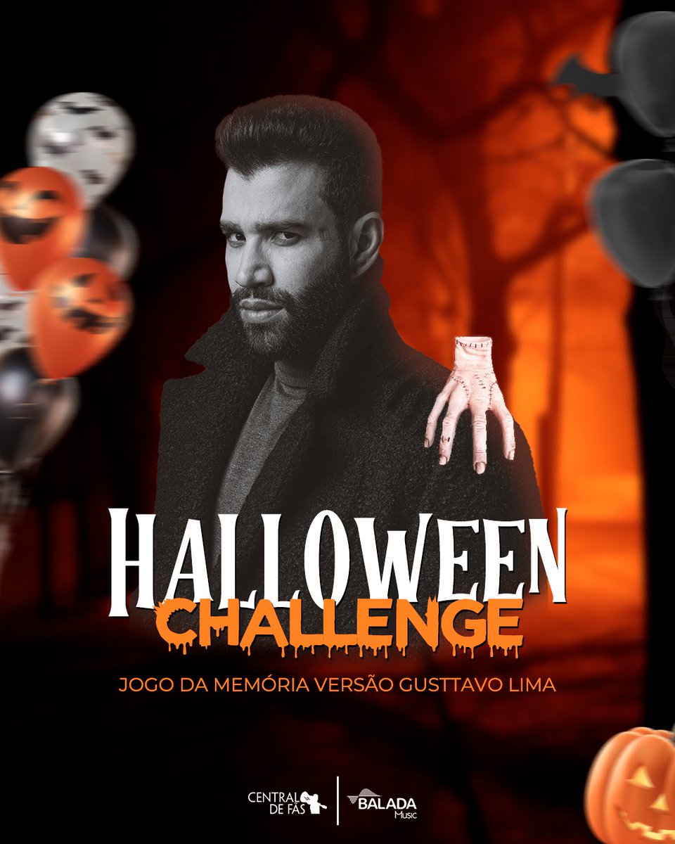 centraldogl's tweet photo. BOO! 👻
Achou mesmo que a centralzinha ia deixar passar batido? Nada disso… cabeças a obra, porque tem mistério a ser resolvido! Vai um joguinho da memória aí? 🕸️ Happy halloween w/ challenge!! 🎃🕷️
#centralgl #gusttavolima #halloween #challenge https://t.co/qkbVsgbq0H