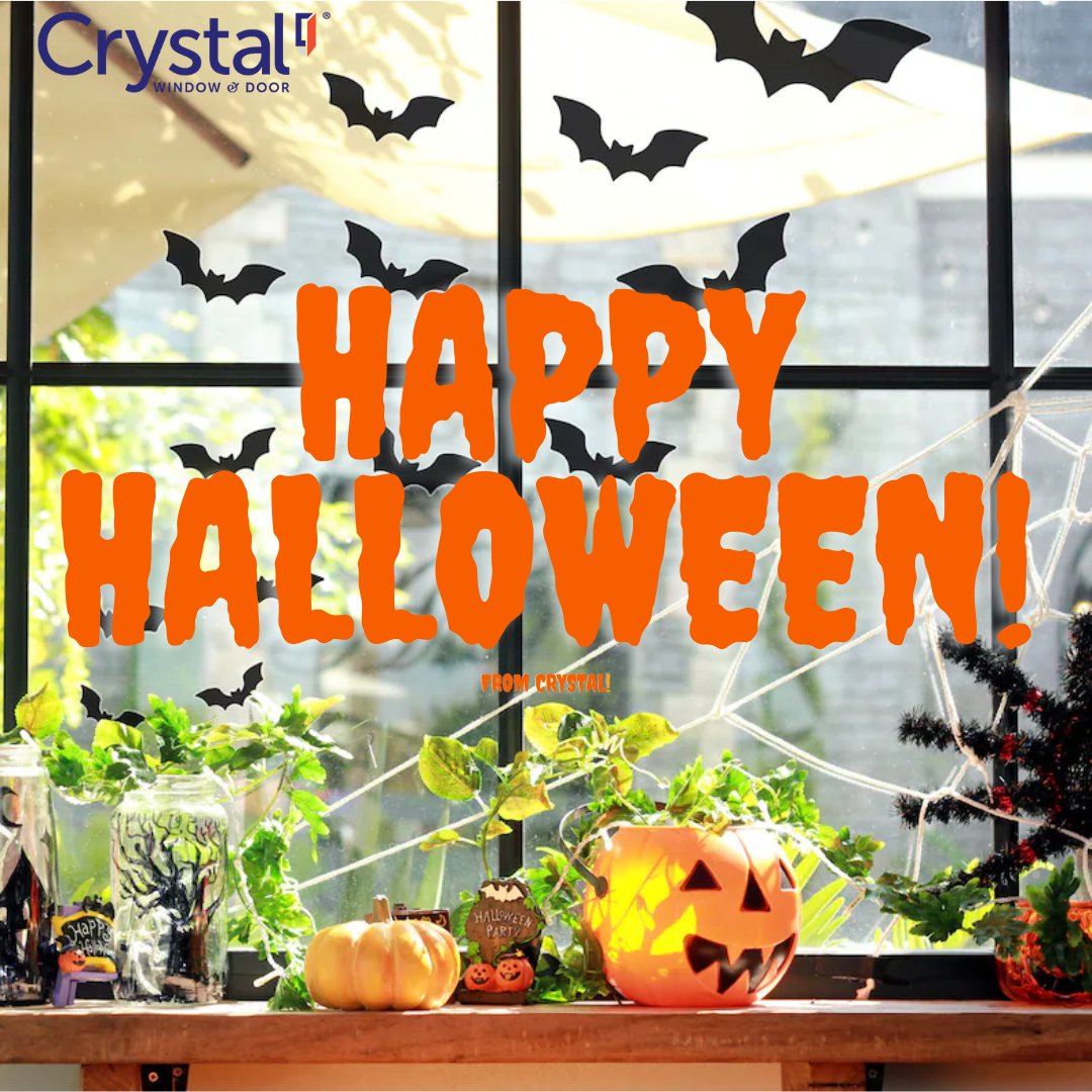 CrystalWindowCA's tweet image. Happy Halloween! 🎃👻

#CrystalWindows