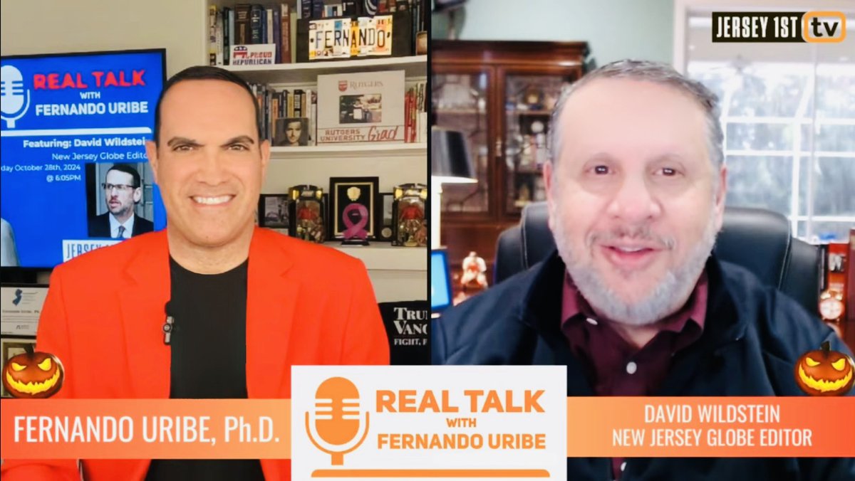 theamazinguribe's tweet photo. 🔥14,000+VIEWS!🔥
🎃Happy Halloween!🎃
Really good traffic ONCE AGAIN!
@TheNJGlobe Editor @wildstein joined #RealTalkWithFernandoUribe via @Jrsy1st this week.
As always, it’s an excellent conversation with him.
During “Final Thoughts”, I remind everyone that in a media climate in this state with lazy journalists and useless clowns with full blown TDS such as @tomamoran and #MaxPizarro from @INSIDER__NJ it’s easy to lose faith in how we get our news.
Don’t worry.
I’m the hero you need right now.
I will lead us.
I said what I said.
I’ll say it again if anyone needs me to.😎
Tune in via:
https://t.co/toINl82apd
https://t.co/X4ZD6RLckn
https://t.co/yIyu9coHBg
