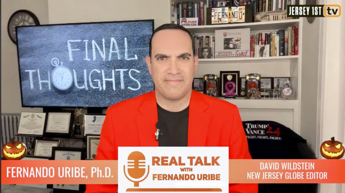theamazinguribe's tweet photo. 🔥14,000+VIEWS!🔥
🎃Happy Halloween!🎃
Really good traffic ONCE AGAIN!
@TheNJGlobe Editor @wildstein joined #RealTalkWithFernandoUribe via @Jrsy1st this week.
As always, it’s an excellent conversation with him.
During “Final Thoughts”, I remind everyone that in a media climate in this state with lazy journalists and useless clowns with full blown TDS such as @tomamoran and #MaxPizarro from @INSIDER__NJ it’s easy to lose faith in how we get our news.
Don’t worry.
I’m the hero you need right now.
I will lead us.
I said what I said.
I’ll say it again if anyone needs me to.😎
Tune in via:
https://t.co/toINl82apd
https://t.co/X4ZD6RLckn
https://t.co/yIyu9coHBg