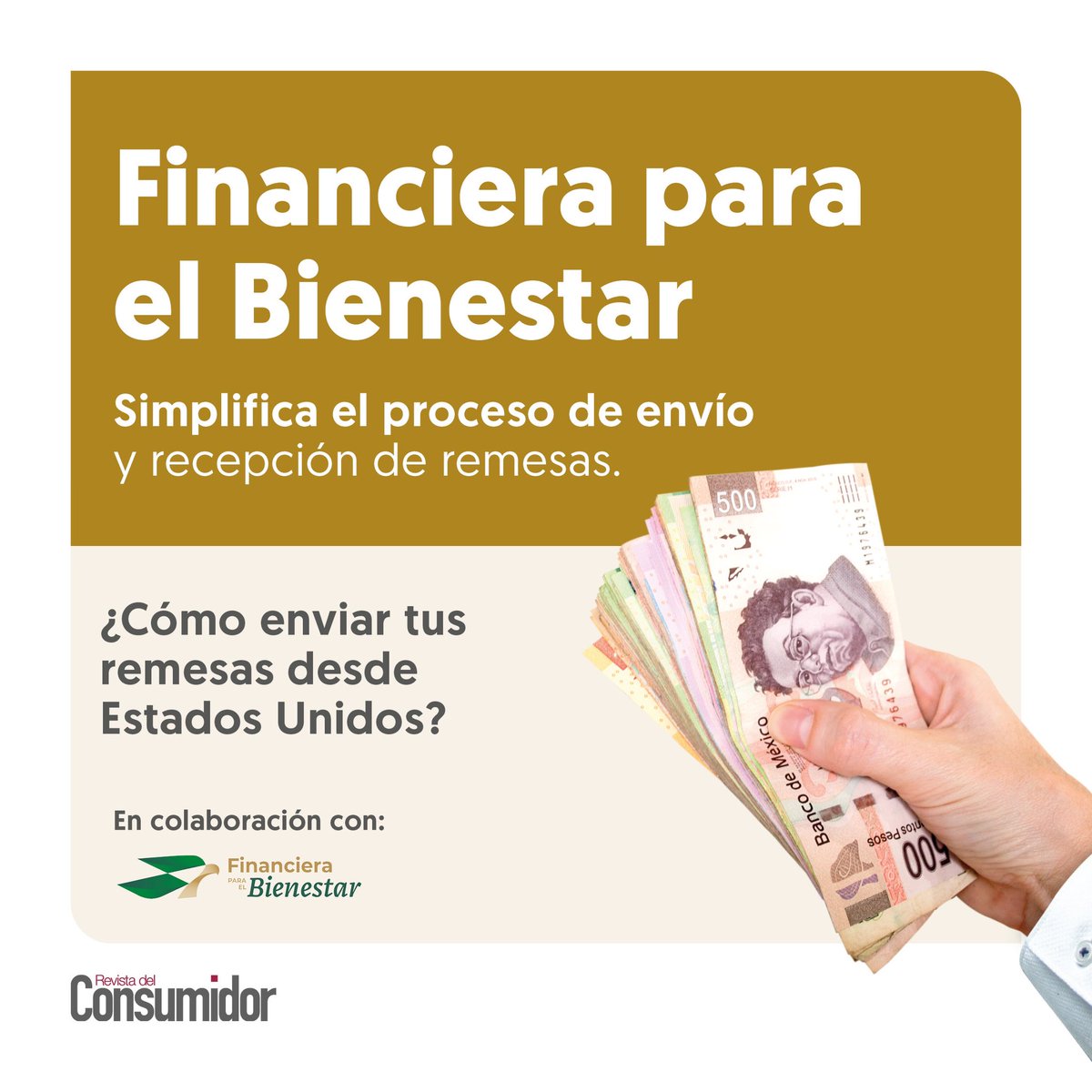 RdelConsumidor's tweet photo. 💰 Para enviar y recibir remesas, @FinabienMex es una opción eficiente, segura, con tarifas competitivas y con 1,700 sucursales de en todo el país. Aquí te damos la información para que sepas cómo puedes enviar tus remesas.
📥 Conoce más:
https://t.co/aodszQDSOS
🧵👇 https://t.co/m4Emr5uDXa