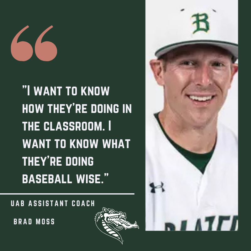 SportsForceBB's tweet image. 🚨 What happens after Recruits Commit? 🚨

In our latest podcast episode, @UAB_Baseball Recruiting Coordinator Brad Moss broke down how they gel with commits right away! 🤝⚾️

Check out FULL EPISODE with Coach Moss on ALL PODCAST PLATFORMS! 🎧🎙️ @calebcox303 @cass_hargis…