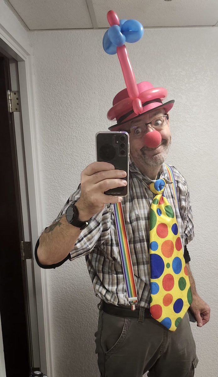 Parce que c'est le fun d'amuser les résidents.