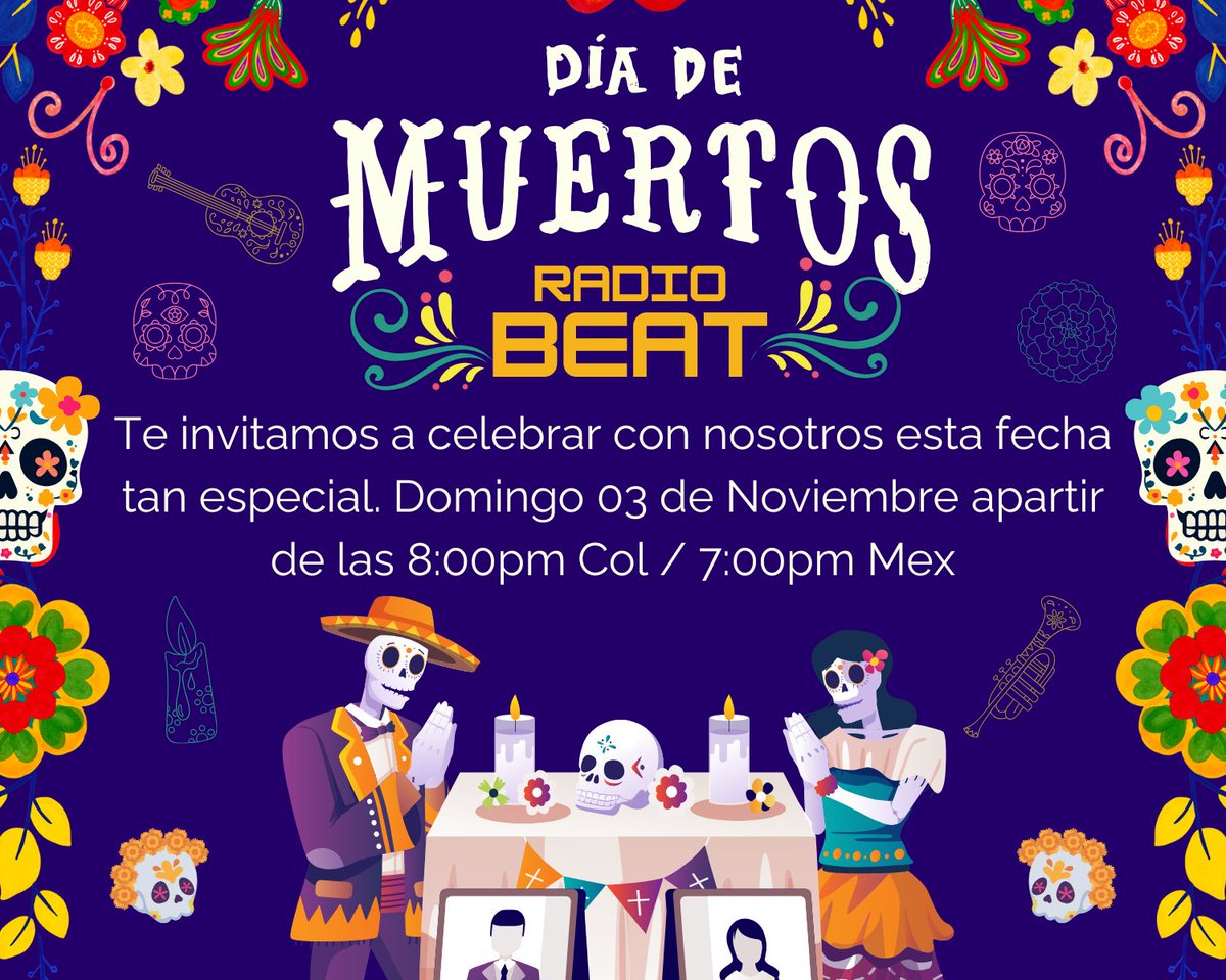 🌺💀🌹SORTEO CON INVITACIÓN🌺💀🌹
⭐️Sorteamos una caja hc 31 dias⭐️
Dar Rt + ❤️
Seguirnos <a href="/radiobeathabbo/">Radio Beat</a> 
Opcional: etiqueta a un amigo, si ganas el se llevara una mochila tostada chorreante 
🌺💀🌹Termina 04/11 ¡Suerte! 🌺💀🌹

Radiobeat diferente a todas, igual a ti. 🌺💀🌹