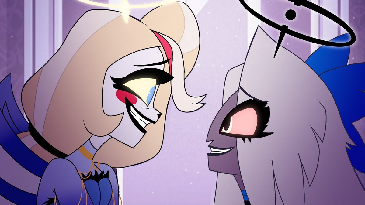 helluvagho70942's tweet photo. Here're swapped Au Chaggie, hope you like them😉👍
#hazbinhotel #hazbinhotelart #art #vaggie #vaggiehazbinhotel #hh #fanarts #rustyhotel #exorcist #heaven #swappedau #charliemorningstar #morningstar #chaggie #charlieedit https://t.co/2jG26FWuLQ