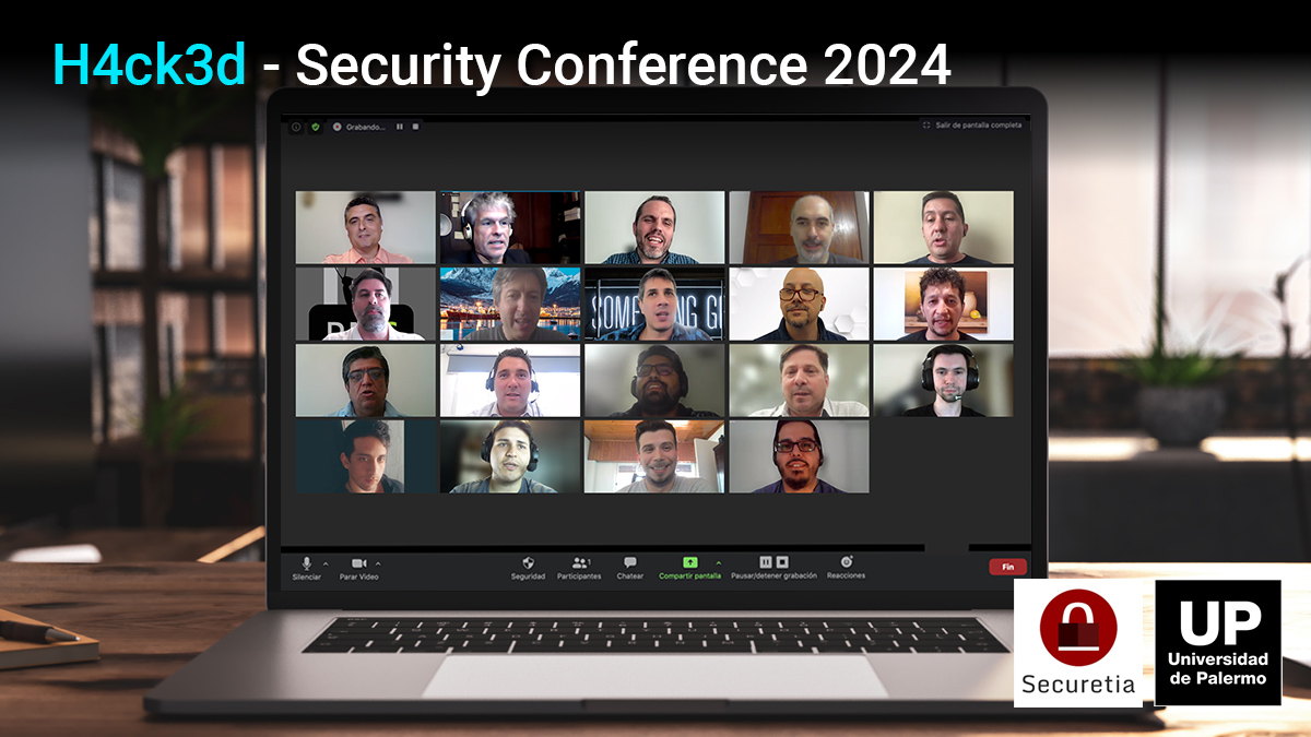 Excelente Jornada de H4ck3d - Security  Conference, coorganizada por la Licenciatura en #Ciberseguridad de la Facultad de #IngenieríaUP y @Securetia, con la participación de protagonistas de la ciberseguridad en 🇦🇷 y muchos de ellos #egresados de <a href="/udepalermo/">Universidad de Palermo</a>  💻🔒🆙