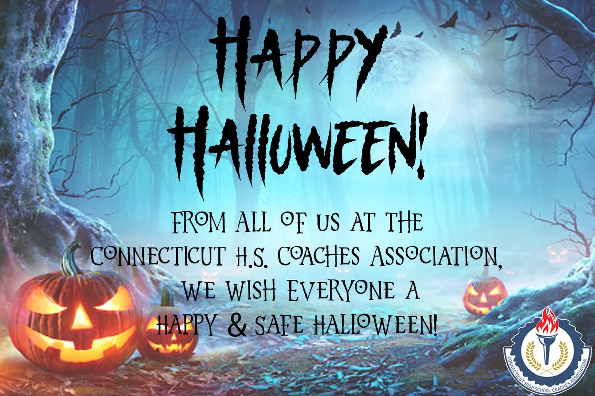 CHSCA (@cthsca) on Twitter photo From all of us at the Connecticut High School Coaches Association, have a fun & safe Halloween! 🎃 From all of us at the Connecticut High School Coaches Association, have a fun & safe Halloween! 🎃