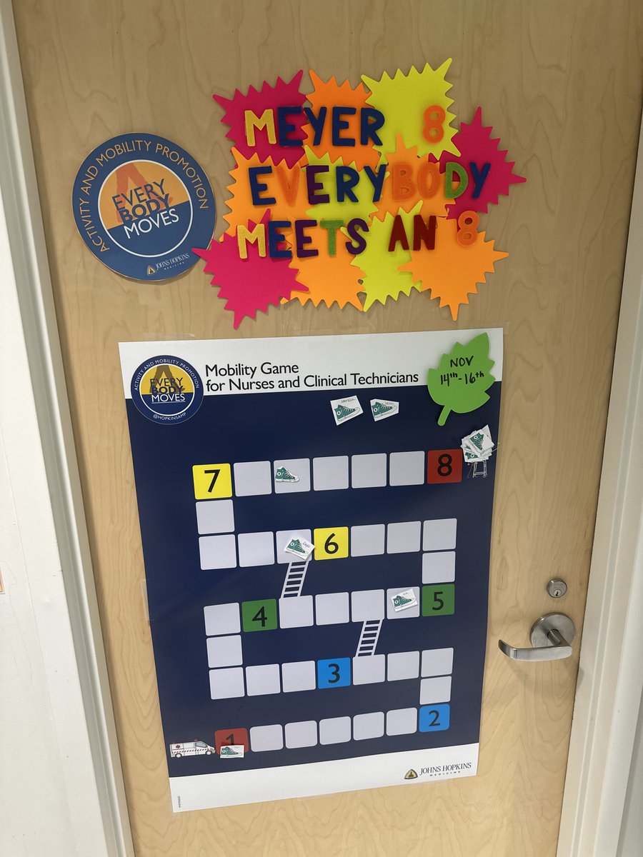 HopkinsAMP's tweet photo. Patient experience is a key factor in their hospital stay. Get your patients engaged in their mobility with fun and creative games #everyBODYmoves #mobilitymatters #patientexperience #improvemobility #MagnetPTECon https://t.co/JrQ0WAs532