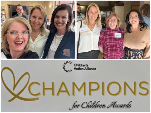 What a treat to join one of my favorite advocacy groups, Children’s Action Alliance, to celebrate their Champions for Children Awards! Great to catch up with so many friends who work hard to improve the lives of children in #AZ! ❤️ <a href="/CAA_Arizona/">ChildActionAlliance</a>