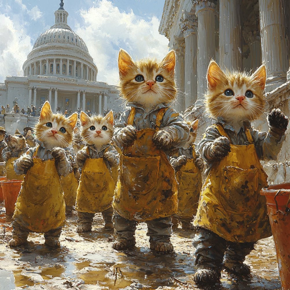 EagleWings3578's tweet photo. @truthtomeCh @SUBRATA30016572 We're the #GarbageGang and we're going to help clean up this CAT-tastrophe!   Corruption- You're fired! https://t.co/7mV0UamQrz
