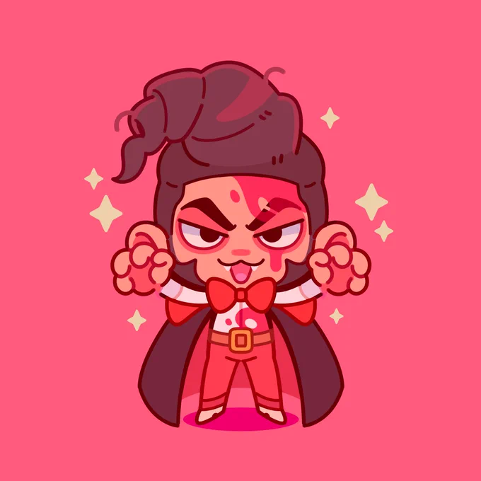 vampy shiv  happy halloween!!!!!#deadlock #deadlockfanart 