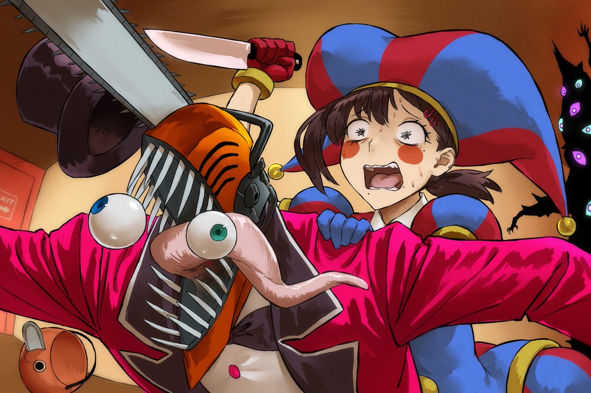 harayamanawari's tweet photo. Cainsaw Man

#chainsawman https://t.co/v0JWZfTGu0
