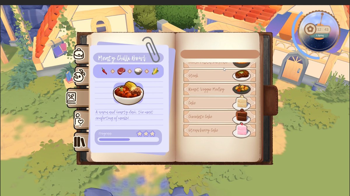 debugfrog's tweet photo. Hi #PitchYaGame ! I'm making a restaurant-running, creature raising, farming game set in a world of food critters!

🌿Grow ingredients and cook for customers!
👾Raise, evolve and fight with your critter pal!
💕Meet and form relationships with the townsfolk!

Coming soon to steam! https://t.co/jRTTvTftrg