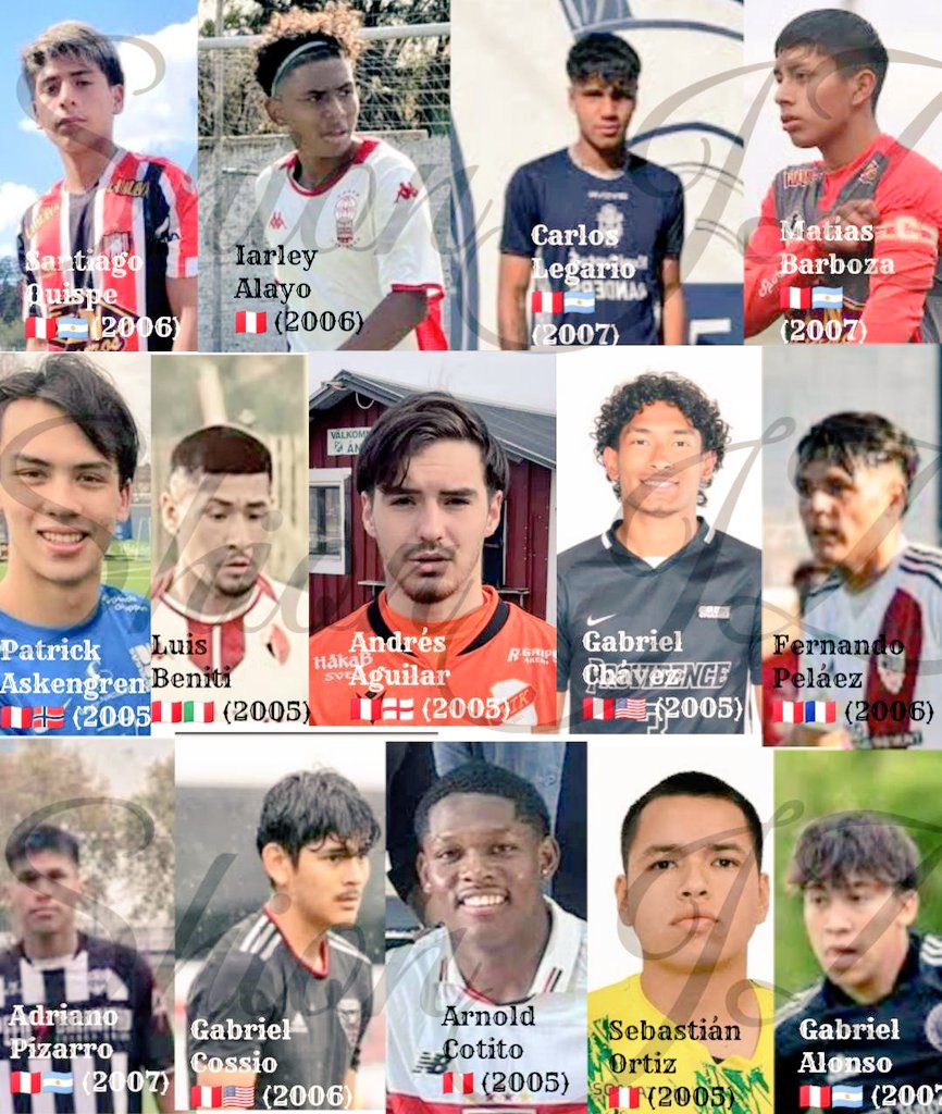 <a href="/ClubALoficial/">Club Alianza Lima</a> <a href="/SeleccionPeru/">La Bicolor</a> •Chemo "scout" de América no vio a chicos en Argentina y USA? como: Alayo, Quispe, Barboza que han jugado más que Goico 👀
•3 chicos:Aguilar,Beniti y Askengren no son vistos por jugar en 3ra, 4ta y 5ta Div.(Nivel reserva de L1🤷‍♂️)
•Lara y Ramirez de Liga2 con + continuidad👏