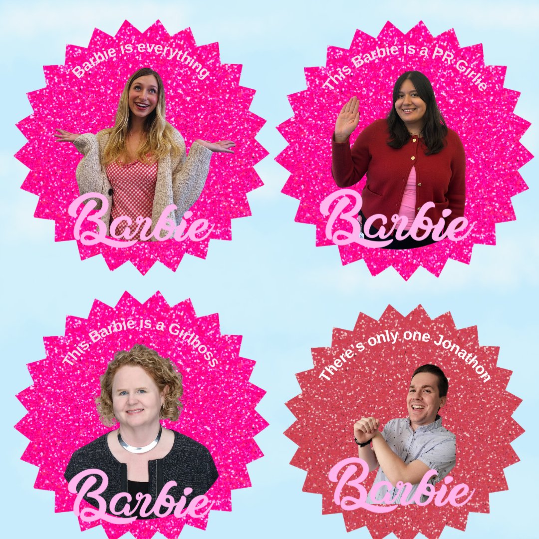 HawthorneSG's tweet photo. Happy Halloween from the Hawthorne team! With inspiration from "Barbie" (2023), we decided to channel our inner Barbies and Kens (and Allan) today! https://t.co/LwBbp96XSA
