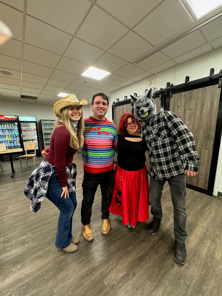 Haartz's tweet photo. Happy Halloween from all of us at #Haartz! From creepy costumes to delicious treats, our team had a spooktacular time dressing up for a fun-filled workday. 🎃
#Halloween2024 https://t.co/zjZweIf3QM