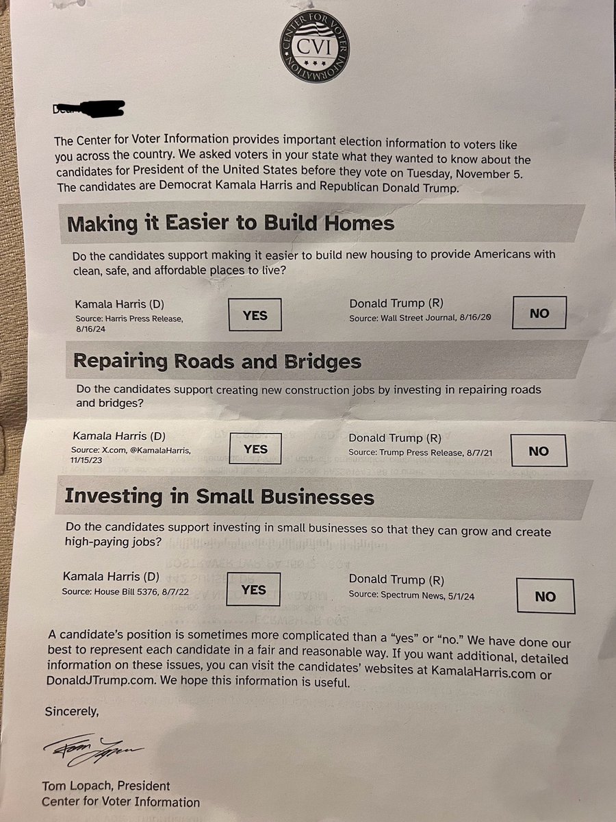 WheelTekByCCTek's tweet photo. @VivekGRamaswamy @charliekirk11 @benshapiro  I’m a Pennsylvania resident and I have 2 daughters that are juniors in college.   They are both registered republicans.  Today, they both received this in the mail.   To me, this has to be targeted to young people. https://t.co/dkluzOOgXg