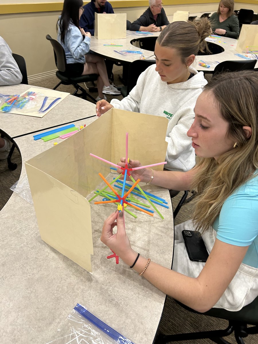 Proud moment! A <a href="/KetteringSchls/">KetteringSchools</a> 2nd grade teacher presented at a university using the STEAM State of Mind philosophy! The teacher adapted an elementary STEAM challenge to help students understand critical thinking skills and how to be an thoughtful communicator. <a href="/KetteringLearns/">Dan Von Handorf</a>
