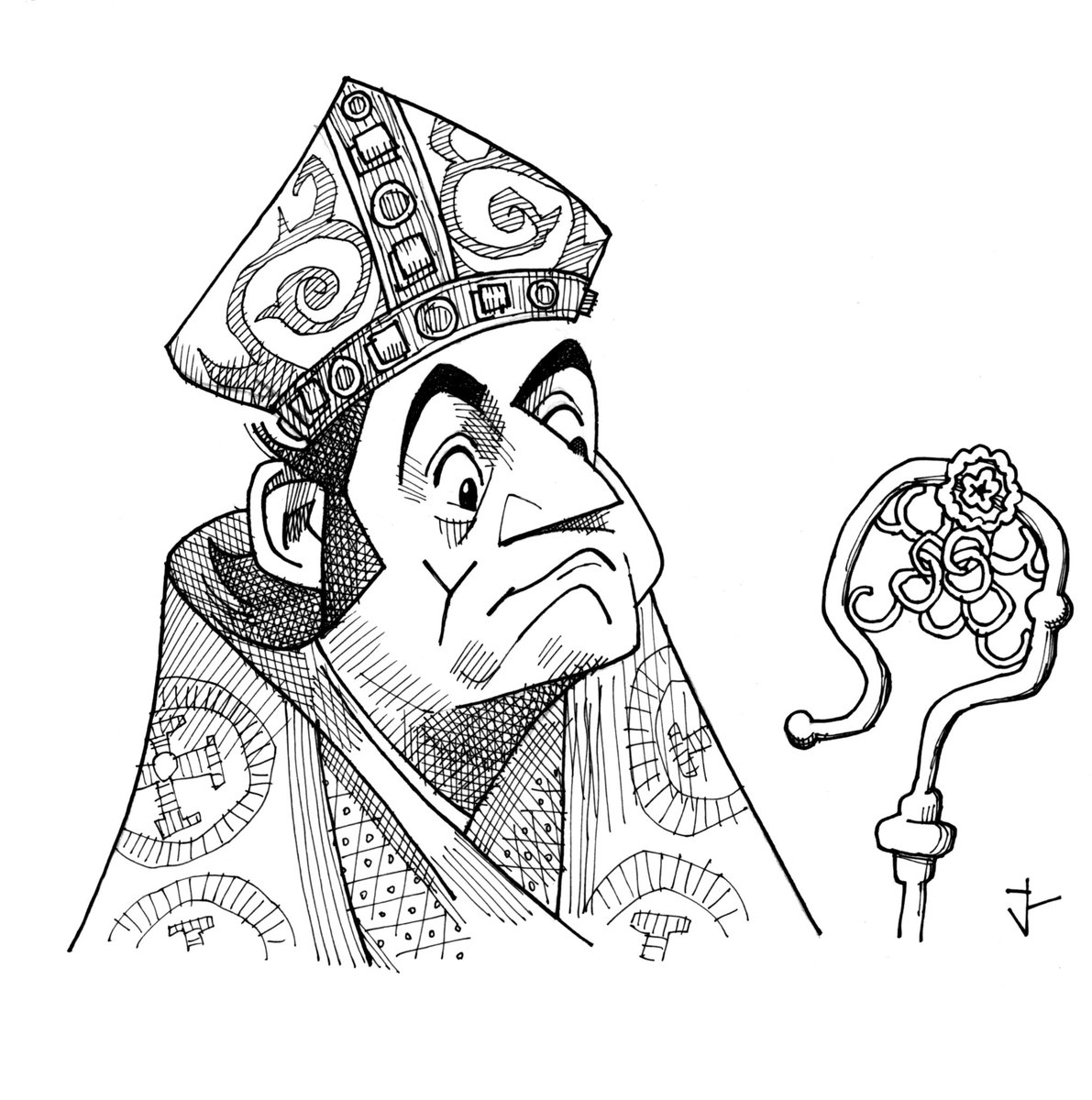 j_aldeguer1's tweet photo. @JohnCleese @PythonJones @MichaelPalin10 @EricIdle @PythonChapman @montypython @TerryGilliam @SueDaviesJones1 EXTRAS: Dino & Luigi Vercotti, Bicycle Repairman, The Bishop and The Funniest Joke in the World. (ink on paper, A5 size, available for purchase) #pythober #inktober #inktober2024
#ink #caricature #montypython
#montypythonflyingcircus https://t.co/Z1bXlttnnp
