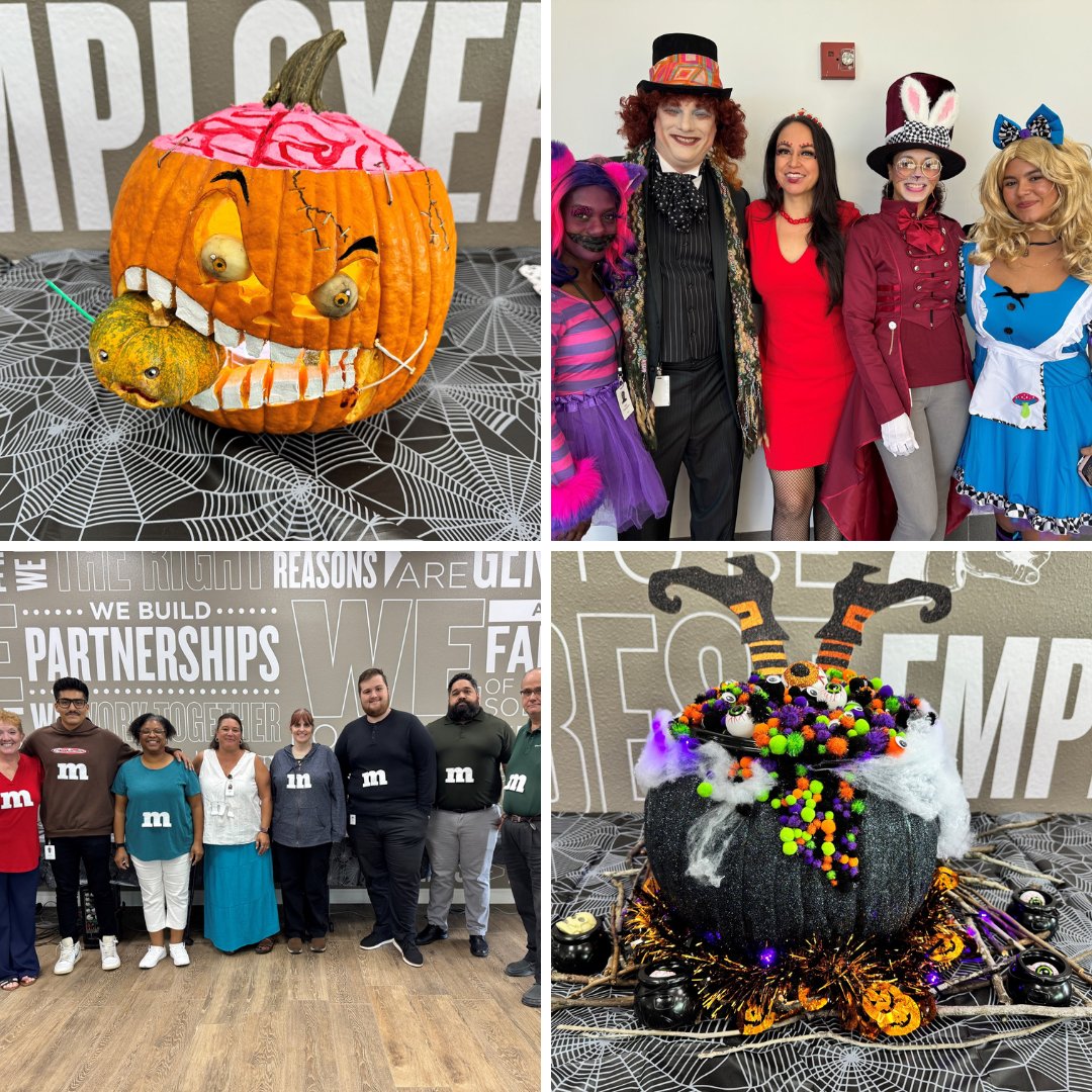 🎃 The #Halloween spirit is thriving at FrankCrum! 👻 A huge thank you to everyone who joined the fun in our costume and pumpkin decorating contests!

Special congrats to our winners: 
🏆Best Costume: "Mary Poppins" 
🏆Best Pumpkin Carving &amp; Decorating: "Beetlejuice"