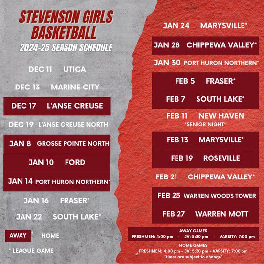 SH Stevenson Girls Basketball (@stevenson_sh) on Twitter photo 