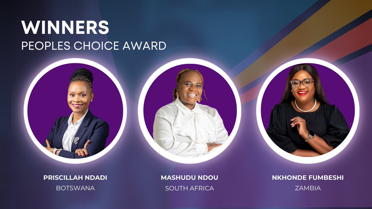 The winners of the People's Choice Award Are.... 🎉

#GenderAwards