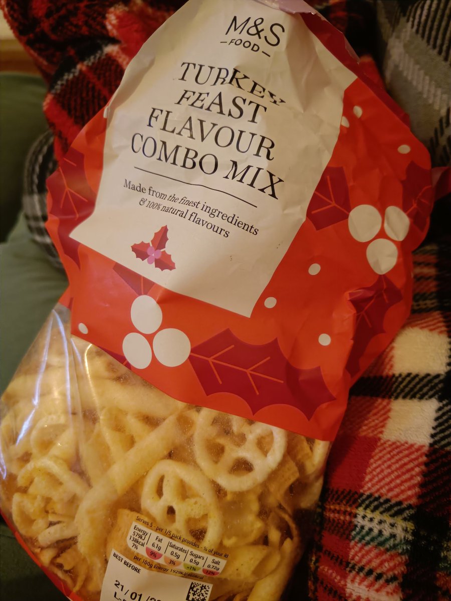 #yuleyummies 

The Treselets are out and that's me set!! 

Disappointingly the boy likes them. I should tell him they are made of spinach or something.