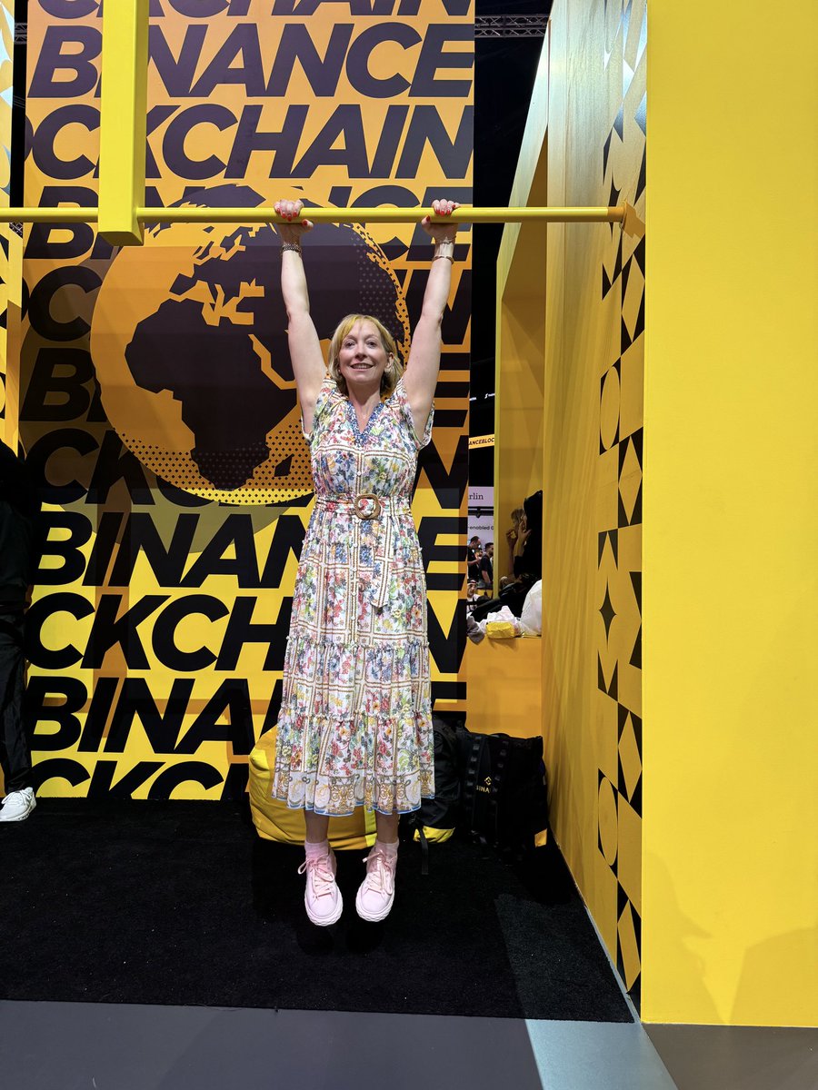 Really enjoyed hanging out at binance week