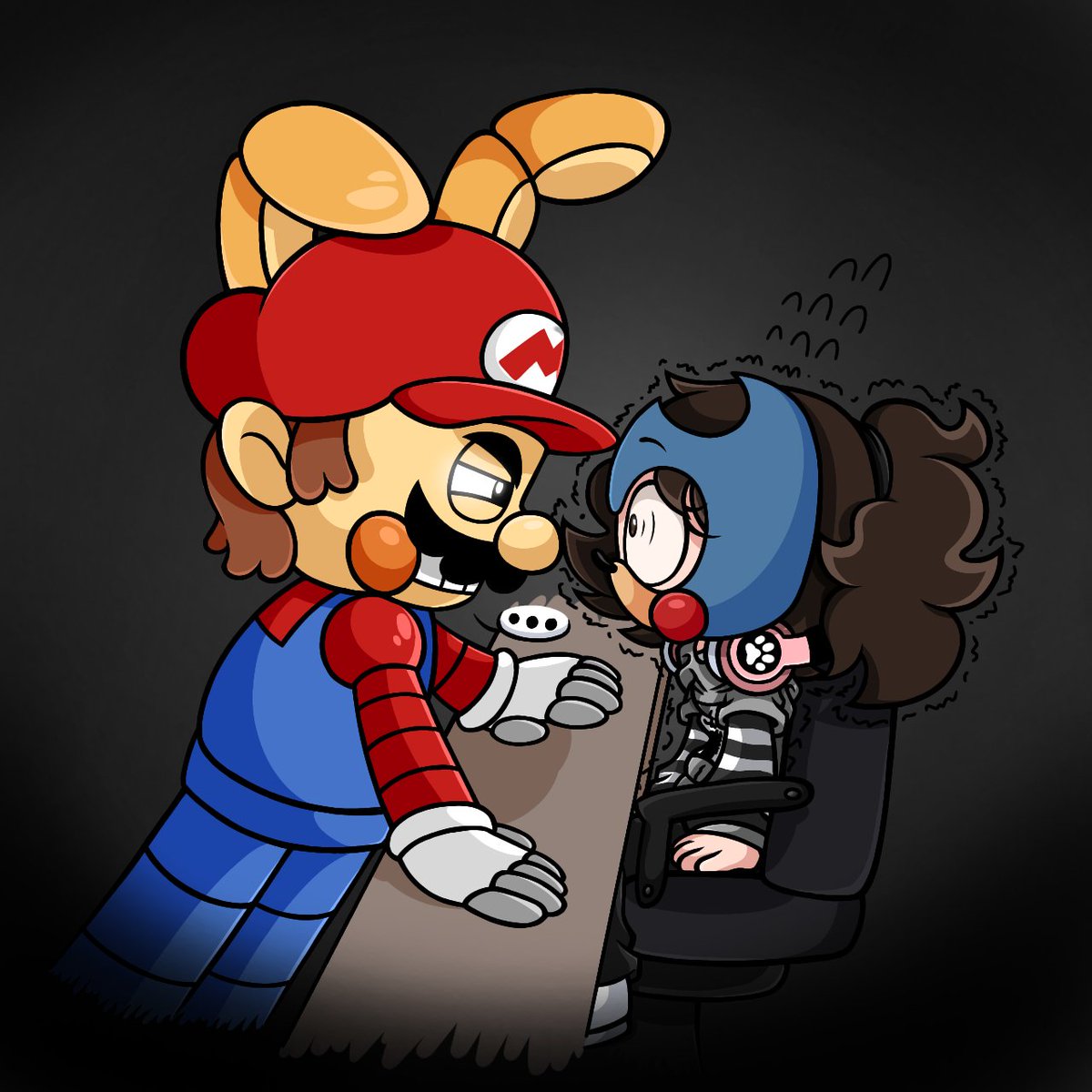 Alondra52360050's tweet photo. #FiveNightsatSonic #FivenightsatSonicManiacMania #FNaS #FNaSMM
βββββββββββββββββ
.*...*...*...*...*...*...*...*...*...*...*
βγγβγγβγγβ
βγγβγγβγγβ
βγγβγγβ
βγγβ
β
β β β β β β β β β β β
Toy Mario suspects the mask https://t.co/xLw8A7y10i