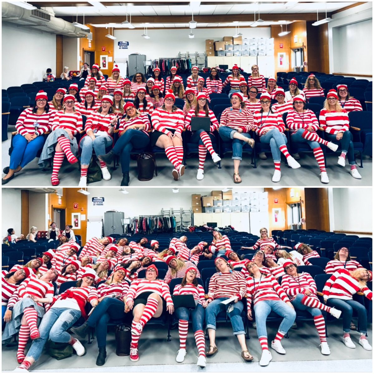 Nicole Ey (@principaley) on Twitter photo Where’s Waldo you ask? Preparing for November 1! #halloween2024 Where’s Waldo you ask? Preparing for November 1! #halloween2024
