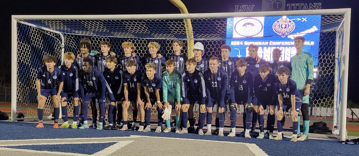 Congratulations to the Titans Boys Soccer team! Suburban Gold Division Champions!!! Way to go Titans!!!