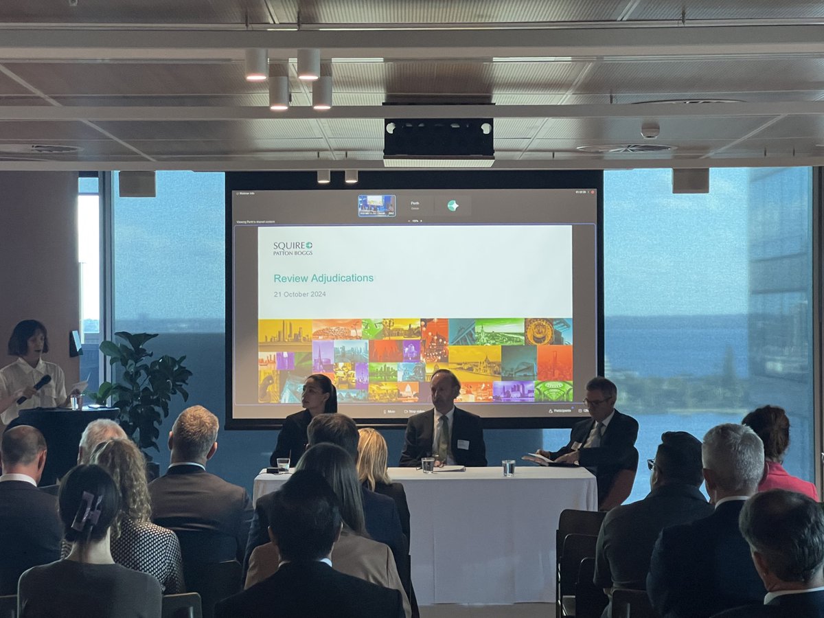 SoCLA was fabulously hosted by #TeamSPB Perth for Review Adjudications panel discussion

🎄We’re excited to share that #TeamSPB Sydney office will be hosting SoCLA's end-of-year networking event! Click here to register➡️ ow.ly/HPR150TRIZC

#ReviewAdjudications #Perth #SoCLA
