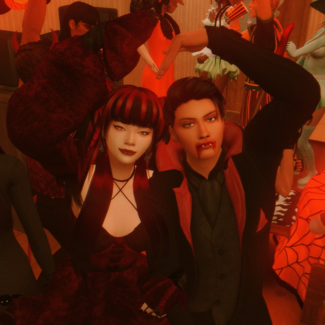 floompysims's tweet photo. Whole family dressed up!
#Sims4 #simstwthalloween #MySims #SimsShowcase #SimsHalloween https://t.co/ocwSGRU0n7
