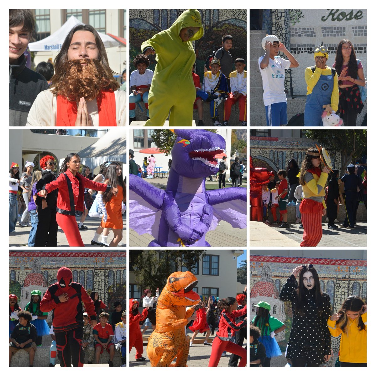 Thurgood Marshall Secondary School (@marshalleagles1) on Twitter photo <a href="/MarshallEagles1/">Thurgood Marshall Secondary School</a> Middle School students pulled out all of the stops for Halloween Day & the Halloween Parade. Their costumes were creative, fun, funny, & of many popular characters all made for a great Halloween Celebration. <a href="/PasadenaUnified/">Pasadena Unified School District</a> <a href="/Hchanhill/">Helen Chan Hill</a> <a href="/AudreyDeniseGr2/">Audrey Denise Green</a> <a href="/MarshallEagles1/">Thurgood Marshall Secondary School</a> Middle School students pulled out all of the stops for Halloween Day & the Halloween Parade. Their costumes were creative, fun, funny, & of many popular characters all made for a great Halloween Celebration. <a href="/PasadenaUnified/">Pasadena Unified School District</a> <a href="/Hchanhill/">Helen Chan Hill</a> <a href="/AudreyDeniseGr2/">Audrey Denise Green</a>