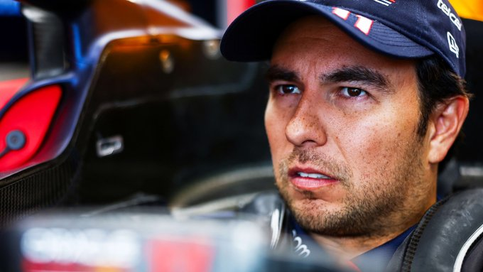 RBR_Daily's tweet photo. 🚨 Checo was asked if the Brazilian Grand Prix is his last race  

"No, not at all. It’s just rumours, at the end of the day."  "You will see me in Vegas, you will see me next year. I’m not the one that worries about it."

[https://t.co/KvSmcSsRlV] https://t.co/Fu9Dp6oYPG