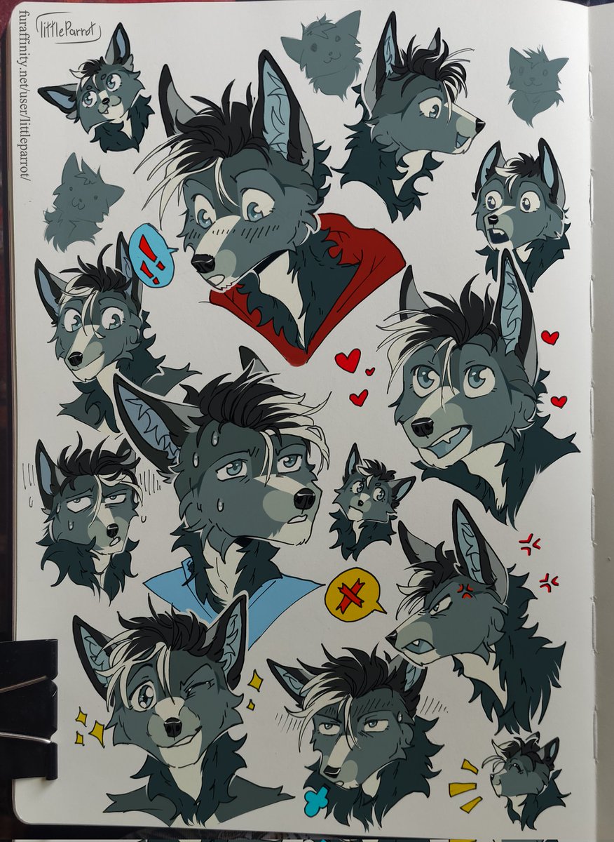 LittleBudgi's tweet photo. My partner and I were watching Sailor Moon and while watching I drew this sketch page x3 
And this is a gift for my best friend 

#furry #sketch #art https://t.co/HAU8kcPMVZ