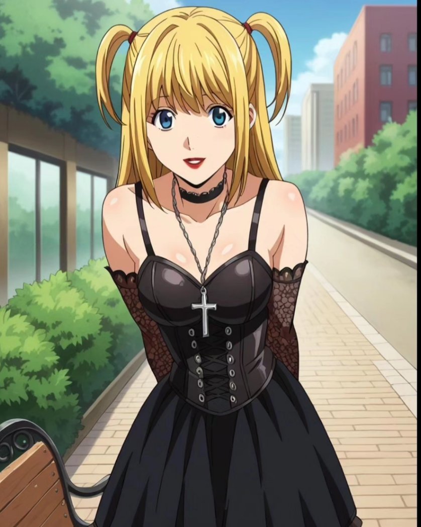 nonbinaryloverb's tweet image. Misa Misa 💀📓🖤