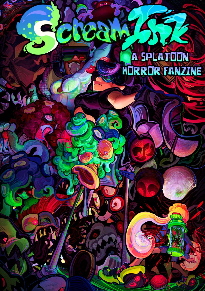 ScreamInkZine's tweet image. It is time. Below, you will find a complete list of all ScreamInk findings, compiled into a neat zine for your viewing and reading pleasure.
Go on and peruse its contents, but be careful. Don't let the horrors within claim another... #Halloween #Splatoween