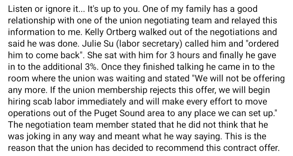 Tacmaples's tweet photo. @Boeing and Kelly Ortberg, you disgust me! @ActSecJulieSu thank you for your persistence although it appears that Kelly is just like the rest. So much for trust! @MorePerfectUS @ReutersBiz @HawleyMO @BoeingWA @SenatorCantwell @IAM751 @KING5Seattle @KIRO7Seattle @cnnbrk https://t.co/Vswv73IYUD