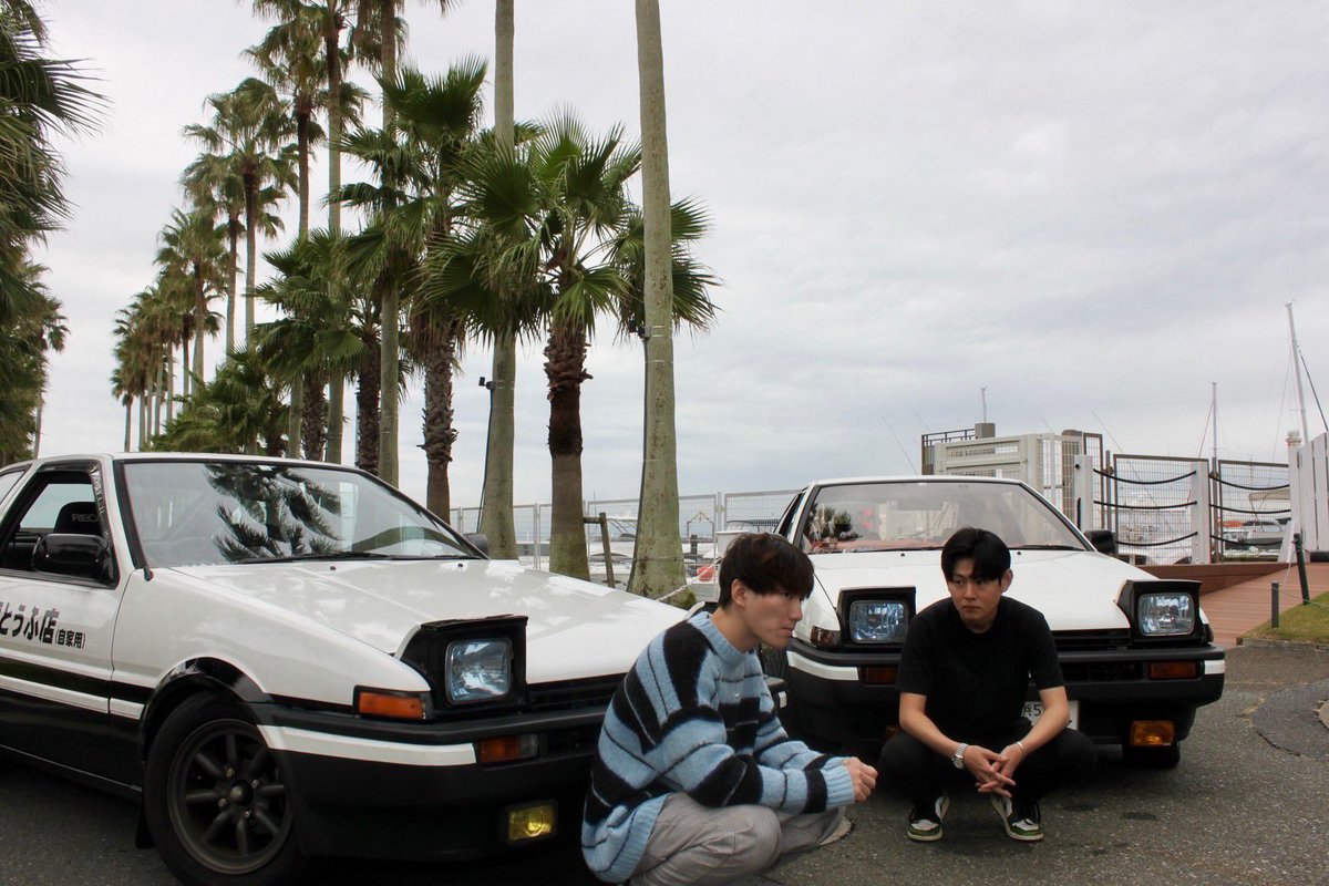 saya_maje's tweet photo. この写真良すぎる！！
2人の仲の良さが溢れ出る写真📸💨
撮影してて楽しかった💓

@ae86_spl 
🚗@keisuke_ae86 
     @ceisa_hbynr86 
📸@saya_maje https://t.co/ihQGmm28ea