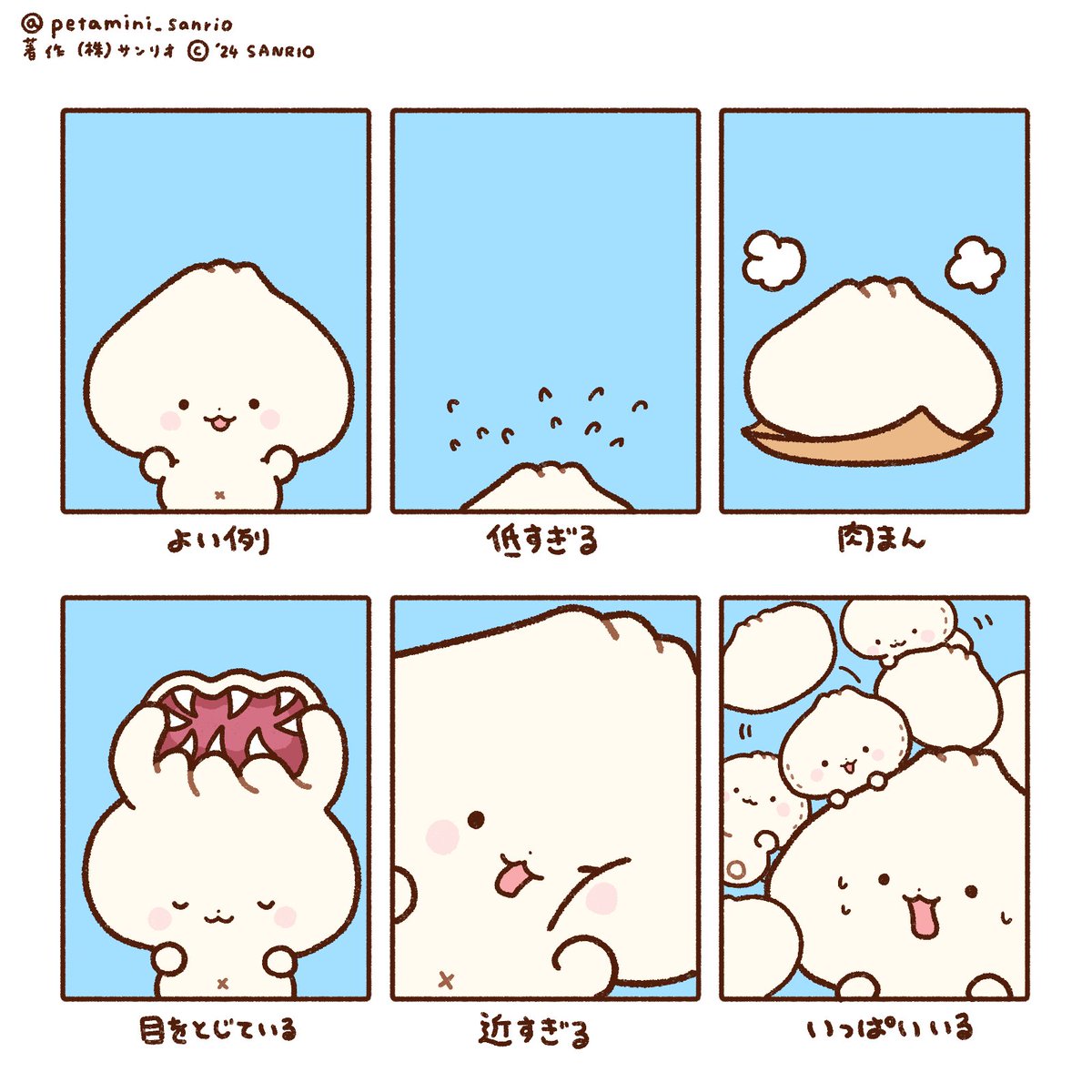 petamini_sanrio's tweet photo. ぱおで学ぶ証明写真の良い例わるい例 https://t.co/sa2oM4T1qQ