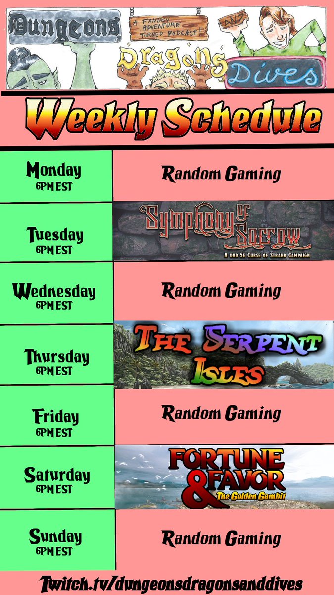 Dungeons, Dragons, and Dives ❤🧡💛💚💙💜 tweet media