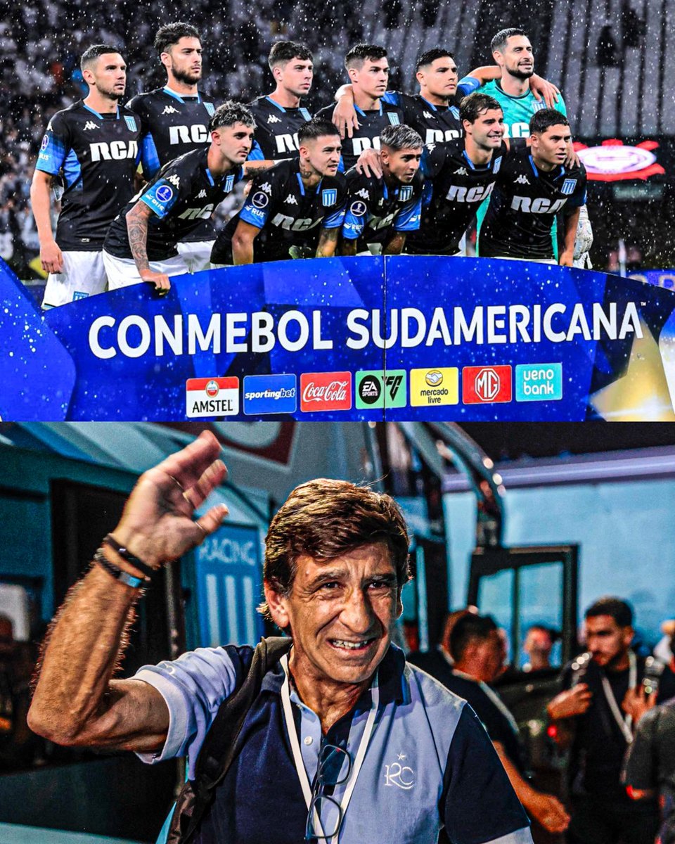 AtaqueFutbolero's tweet photo. 🇦🇷🏆 RACING VUELVE A UNA FINAL INTERNACIONAL, DESPUÉS DE 32 AÑOS.

JUGARÁ LA FINAL DE LA COPA SUDAMERICANA 2024 CONTRA CRUZEIRO. 🔜 https://t.co/h3VYtlSrje