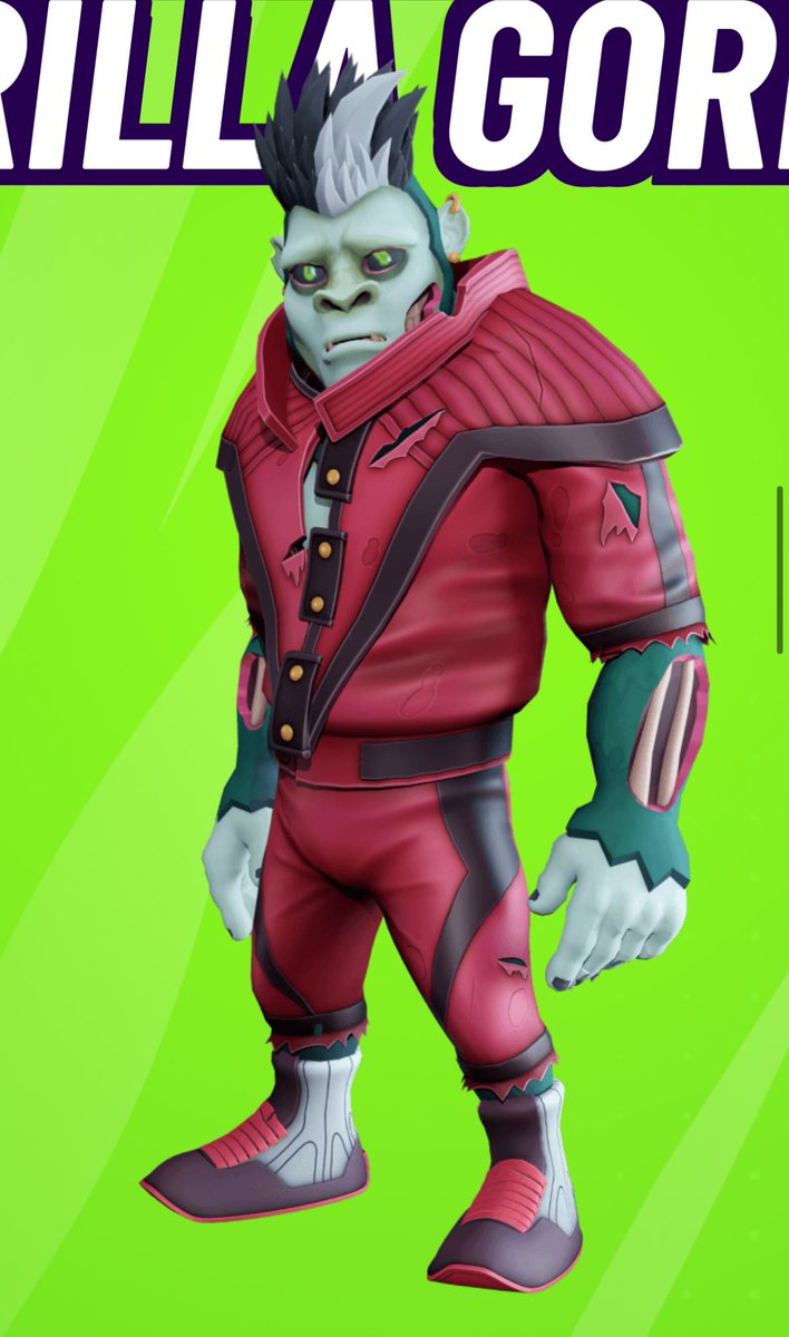 Tell me without lying that ‘Thrilla Gorilla’ is not the coldest zombie 🧟 in all of NFTs.

#HoopsOfHorror #PlayRKL <a href="/RumbleKongs/">Rumble Kong League</a> <a href="/hermitcrabgame/">Hermit Crab Game Studio</a>