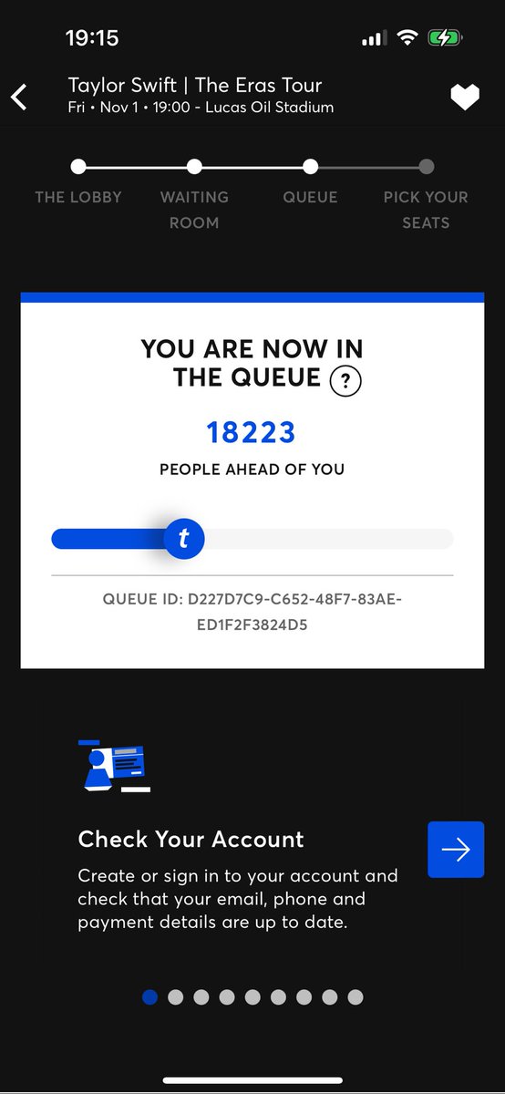 jhoodwalters's tweet photo. @swiftieswanttix Ticketmaster error once again prevents real fans from getting tickets.  I was on my phone, using the app .  I didn’t log out or refresh.   Heartbroken.   Can’t believe this is allowed to happen so often https://t.co/oLKajs4LPw